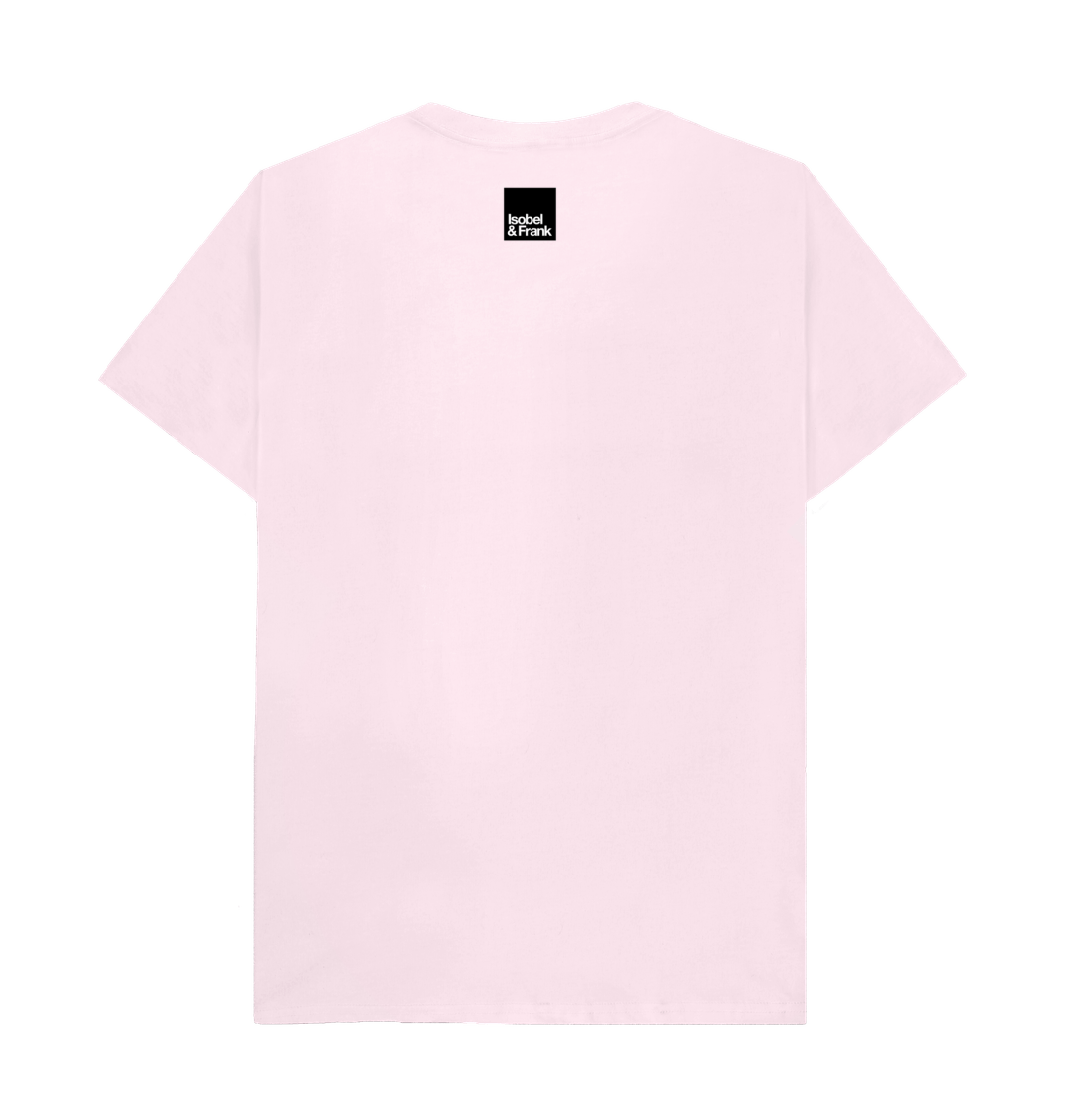 Pink Printed T-shirt Back