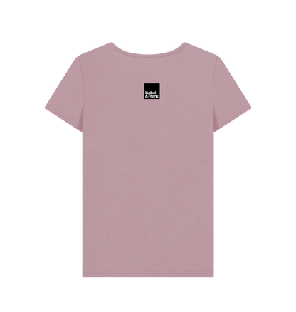 Mauve Printed T-shirt Back