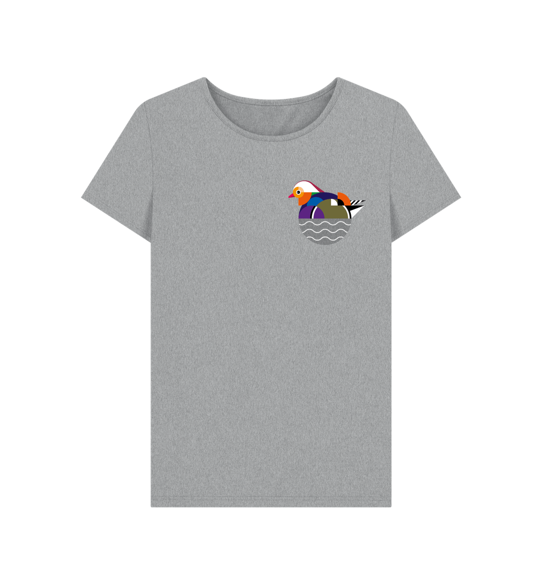 Athletic Grey Printed T-shirt Front