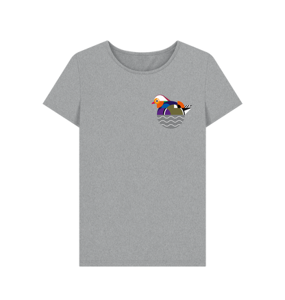 Athletic Grey Printed T-shirt Front