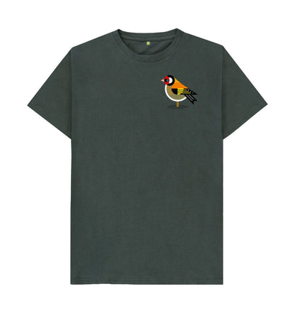 Dark Grey Goldfinch Men's T-shirt