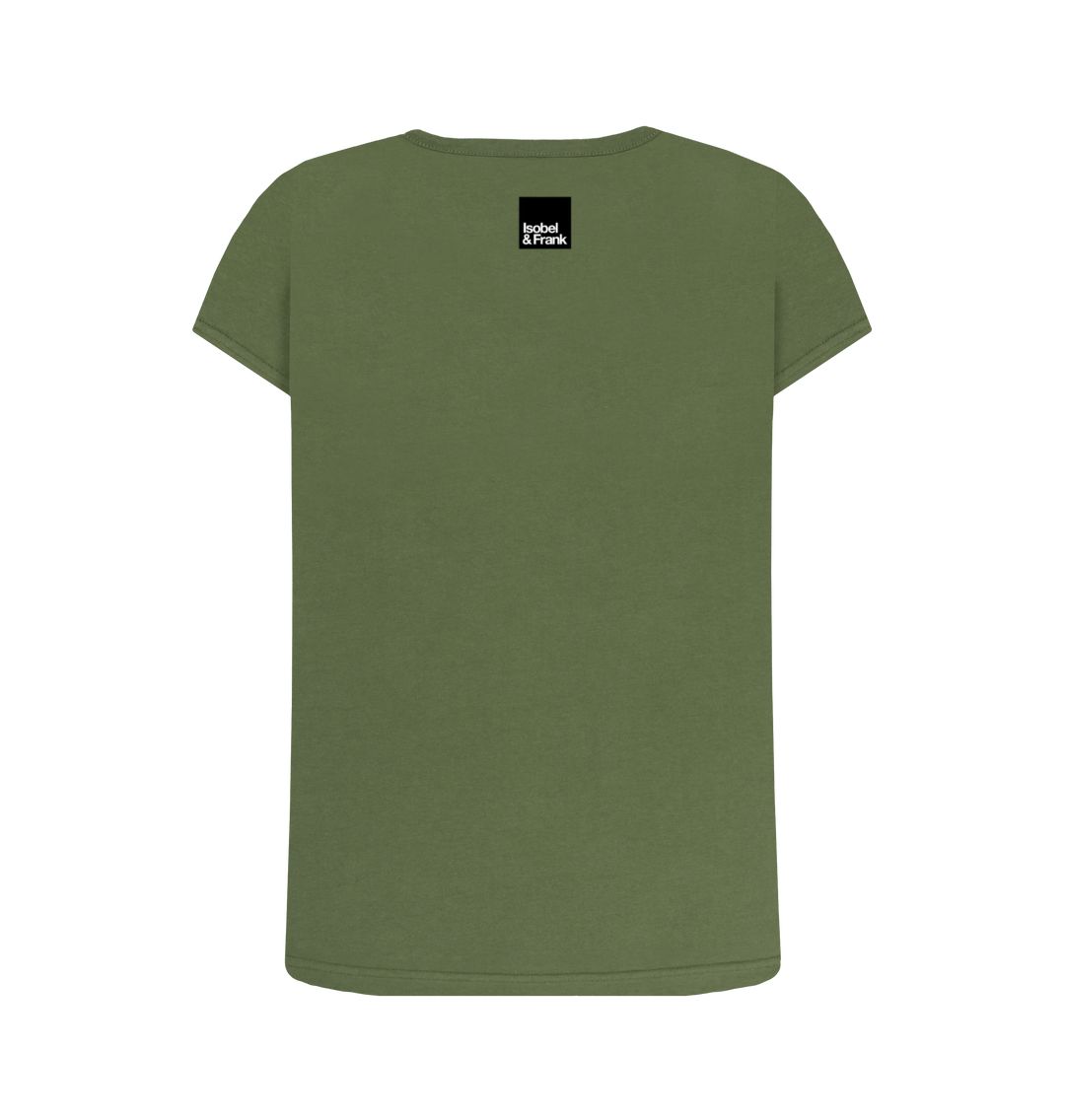 Khaki Lapwing Women's Crew Neck T-shirt