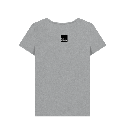 Athletic Grey Printed T-shirt Back