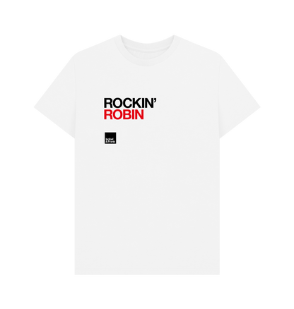 White Printed T-shirt Front