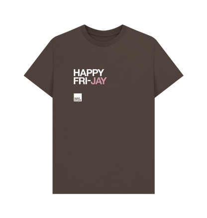 Chocolate Printed T-shirt Front
