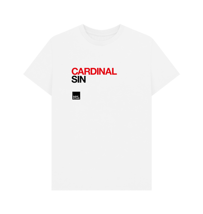 White Printed T-shirt Front