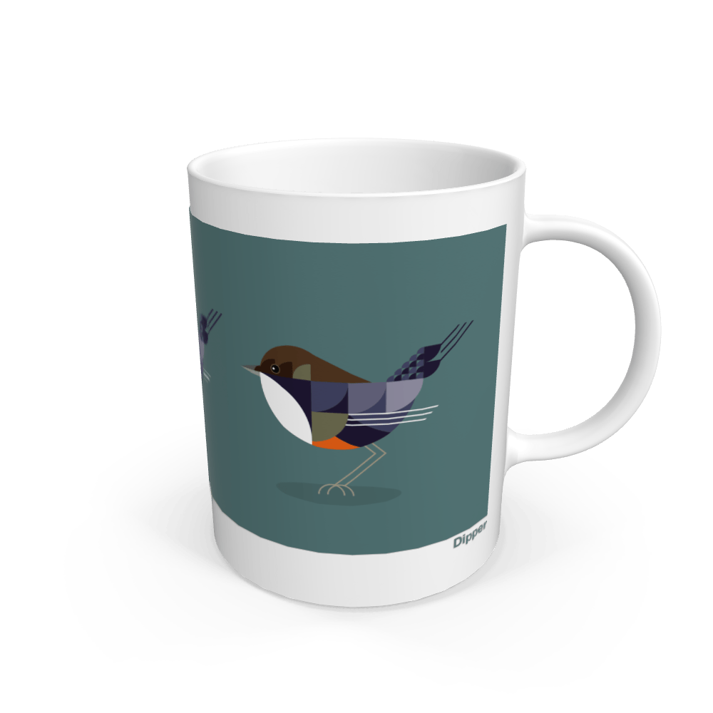 White Dipper Mug