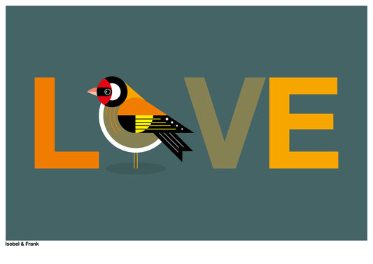 LOVE: Goldfinch