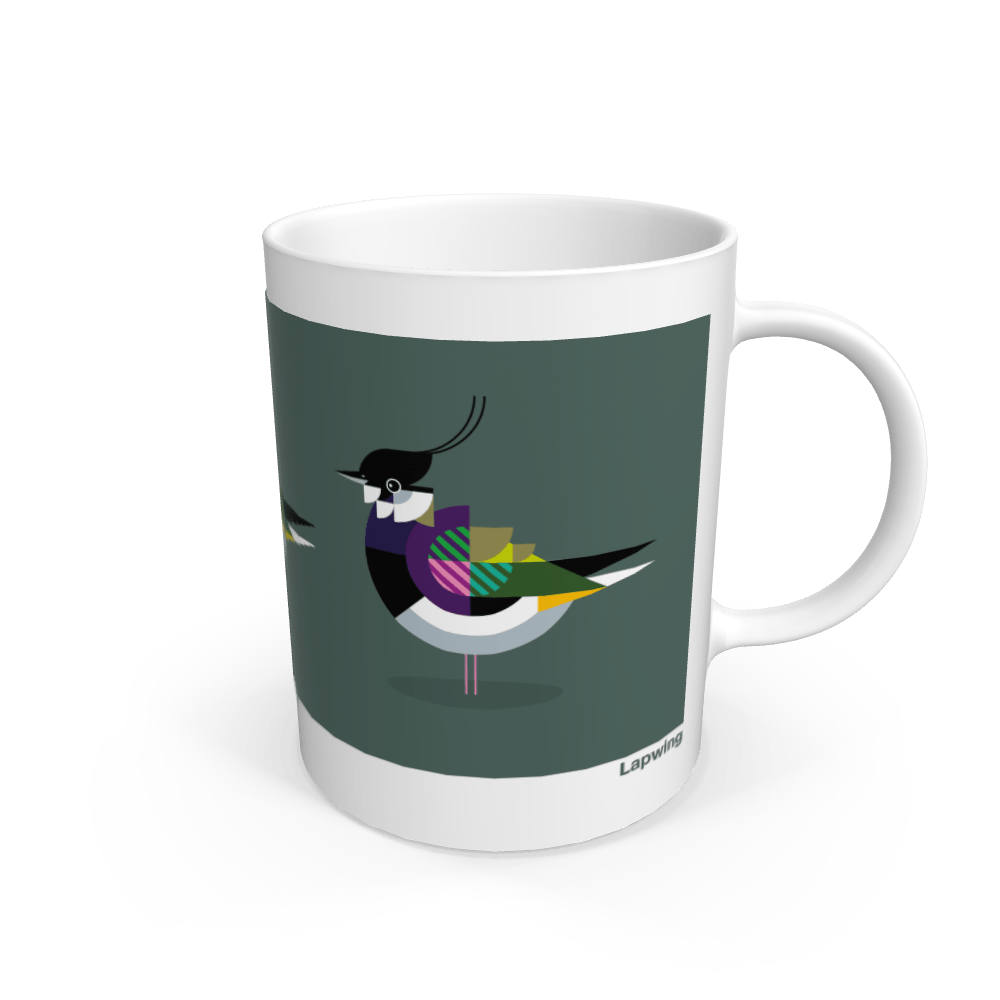 White Lapwing Mug