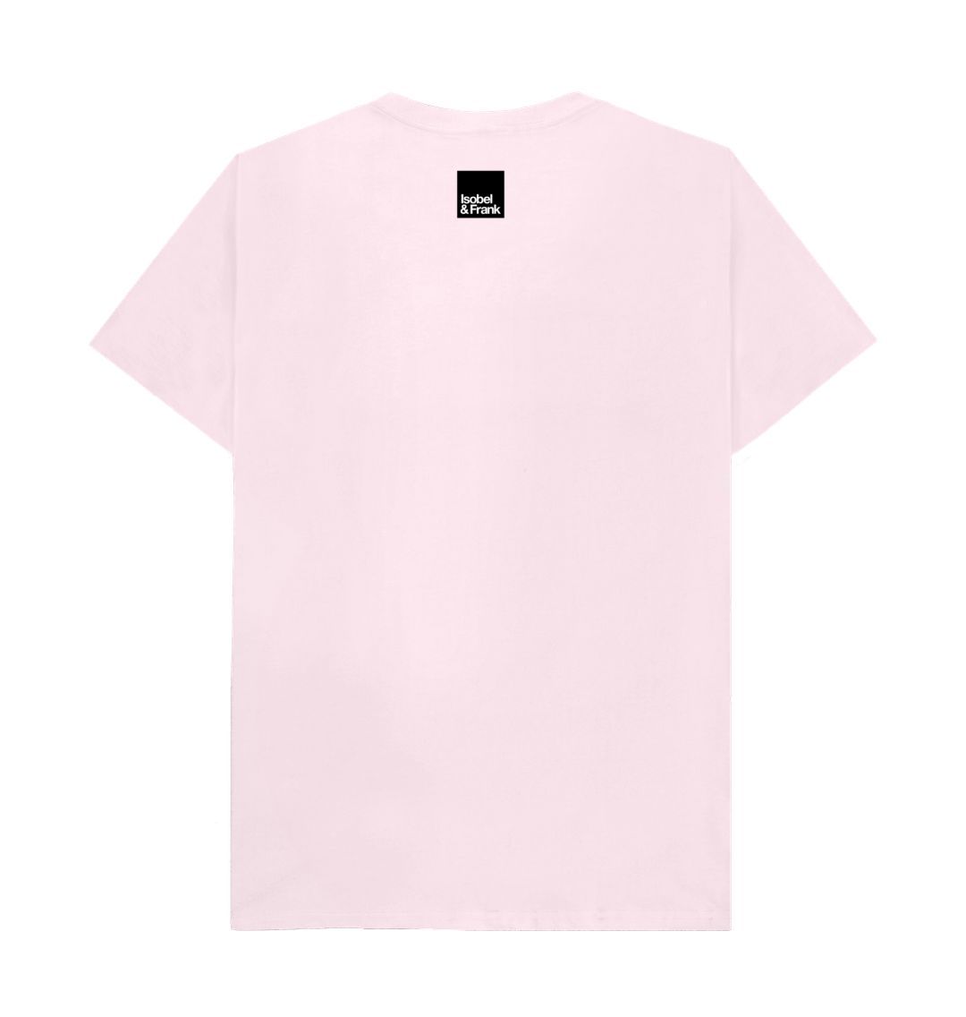 Lapwing Large Print Mens Organic Cotton T-shirt