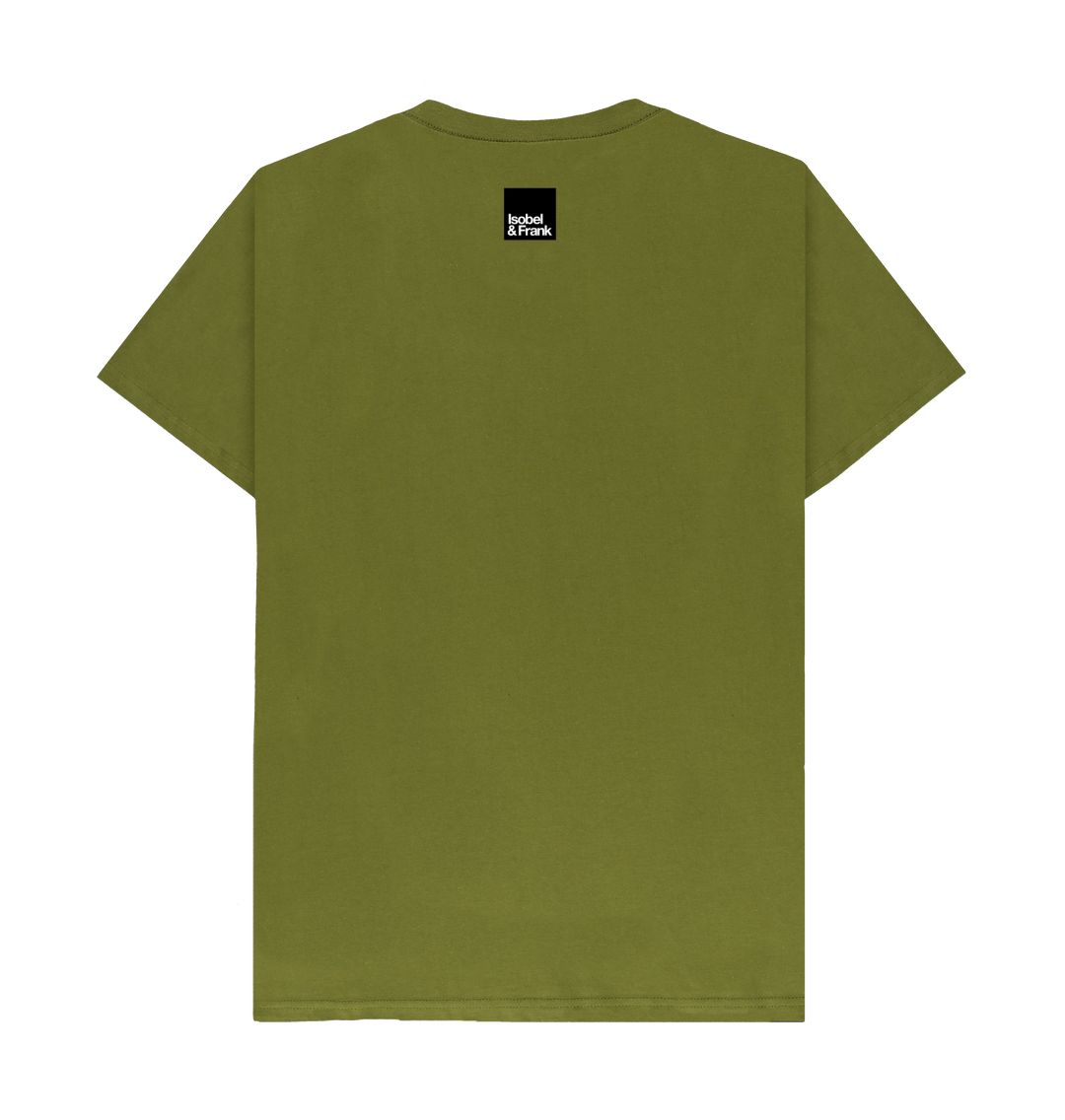 Moss Green Blue Tit Men's T-shirt