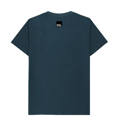 Lapwing Large Print Mens Organic Cotton T-shirt