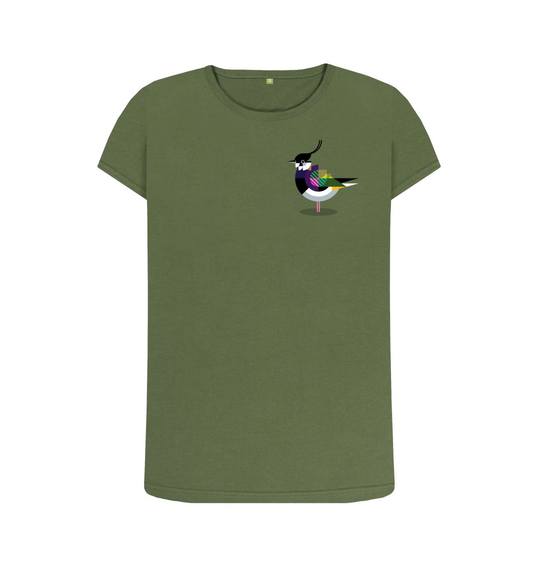 Khaki Lapwing Women's Crew Neck T-shirt