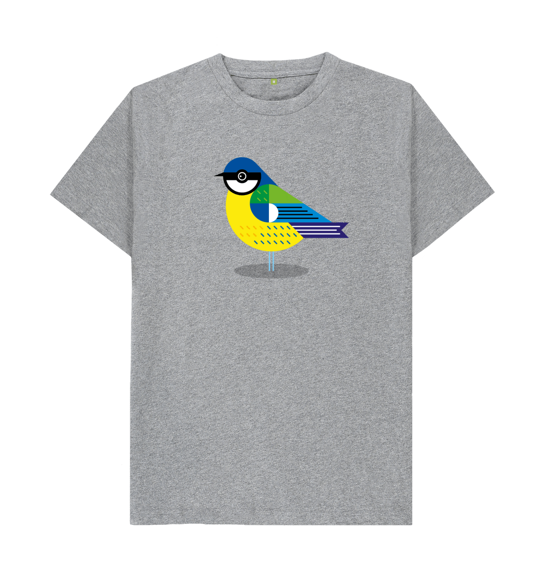 Athletic Grey Printed T-shirt Front