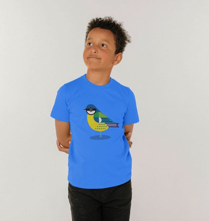 Blue Tit Kids Organic Cotton T-shirt