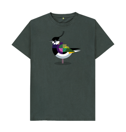 Dark Grey Printed T-shirt Front