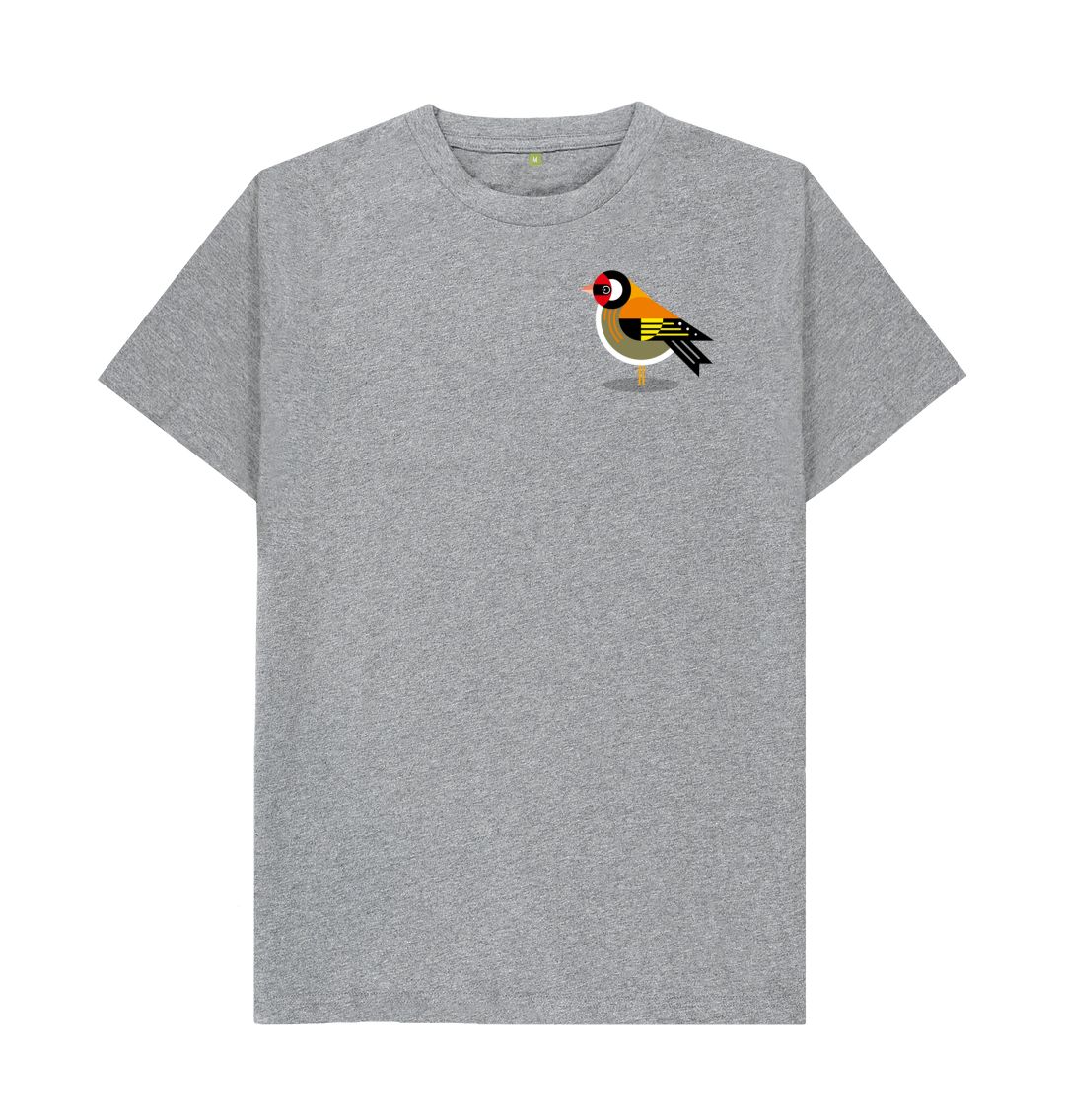 Athletic Grey Goldfinch Men's T-shirt