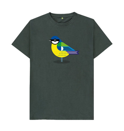 Dark Grey WWT Blue Tit