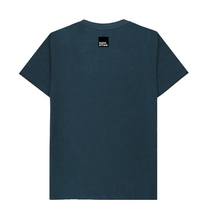 Denim Blue Blue Tit Men's T-shirt