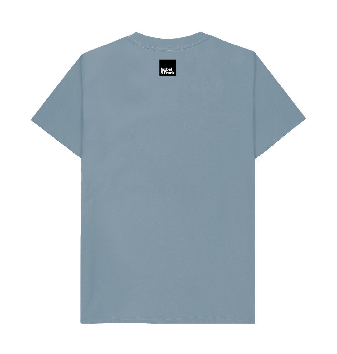 Lapwing Large Print Mens Organic Cotton T-shirt