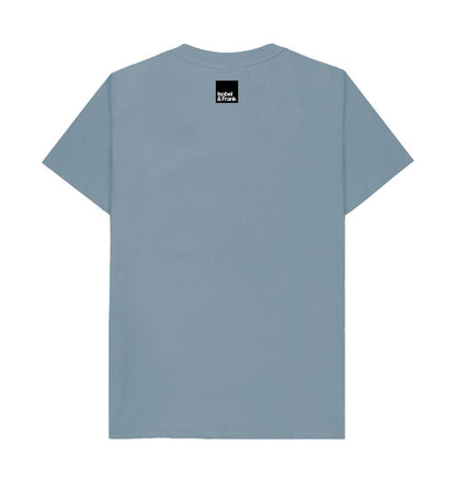 Lapwing Large Print Mens Organic Cotton T-shirt