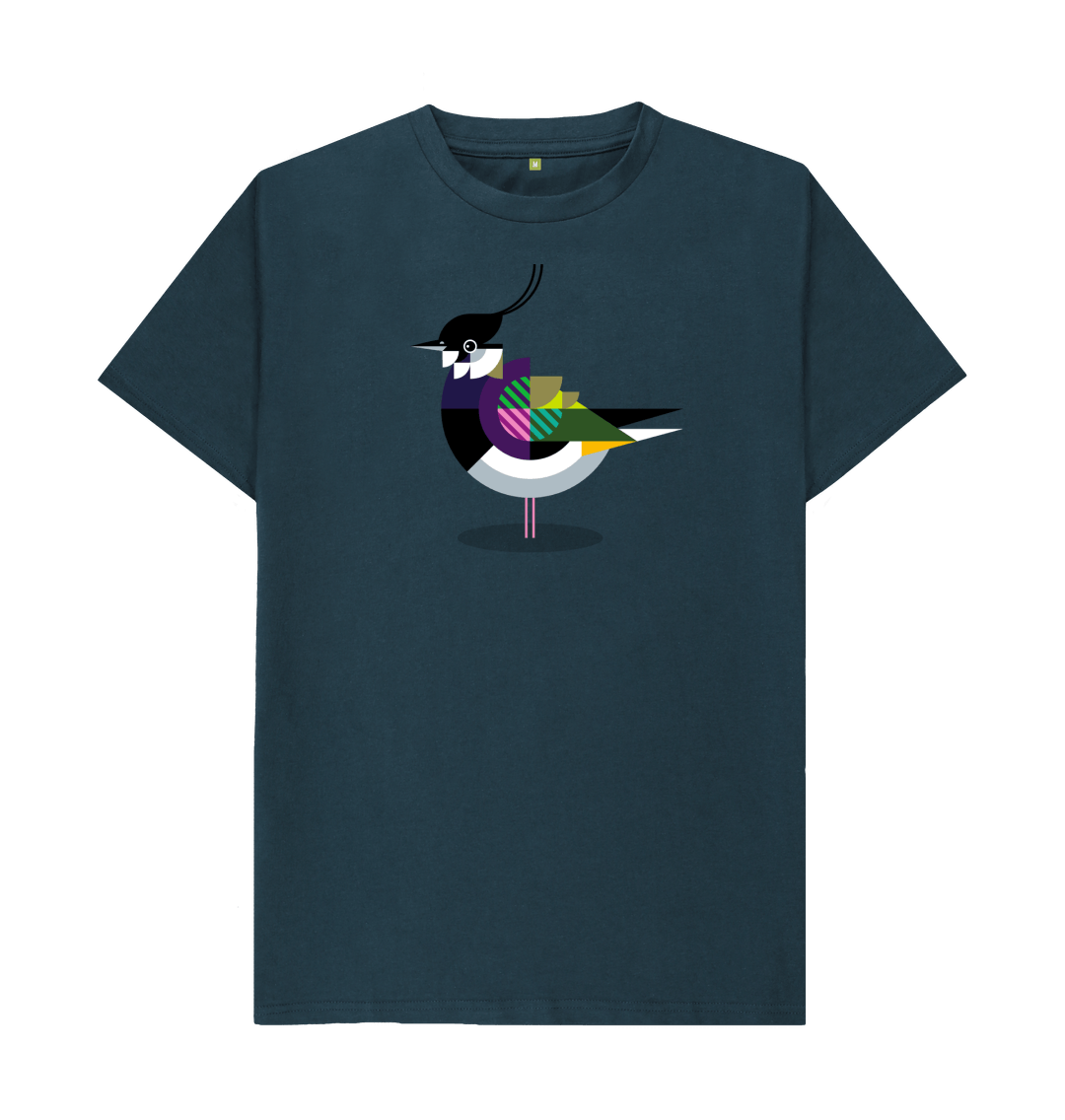 Denim Blue Printed T-shirt Front