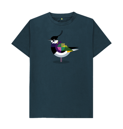 Denim Blue Printed T-shirt Front