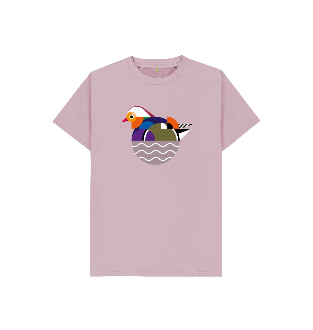 Mauve Mandarin Kids Organic Cotton T-shirt