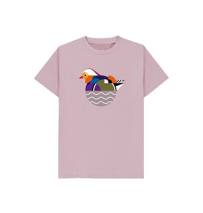 Mauve Mandarin Kids Organic Cotton T-shirt
