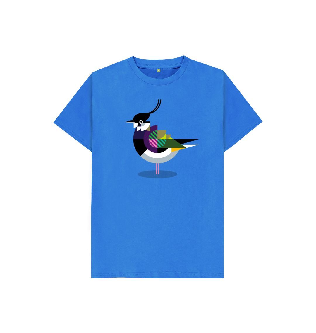 Bright Blue Lapwing Kid's T-shirt