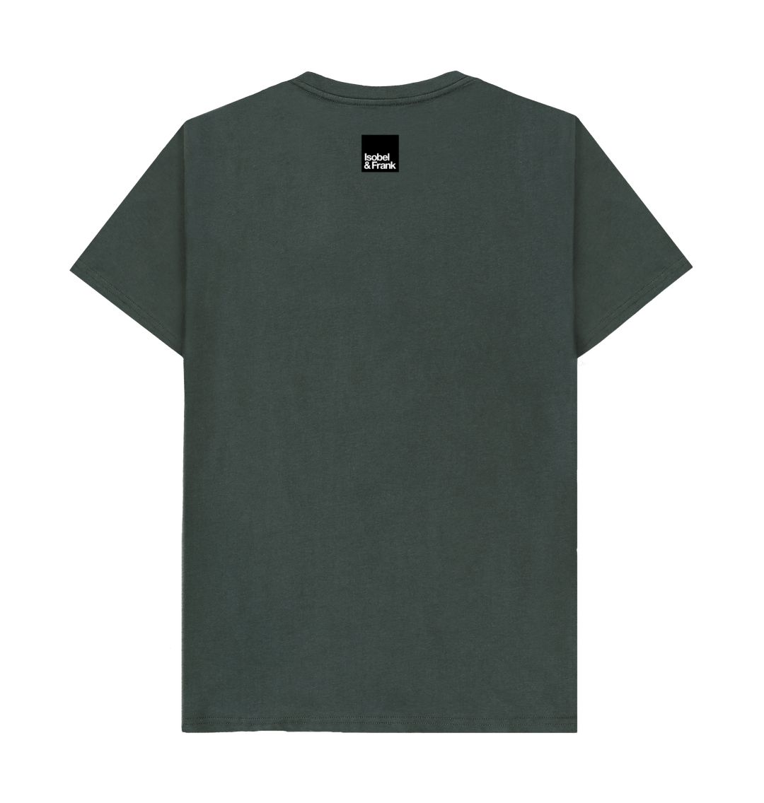 Dark Grey Kingfisher Men's T-shirt