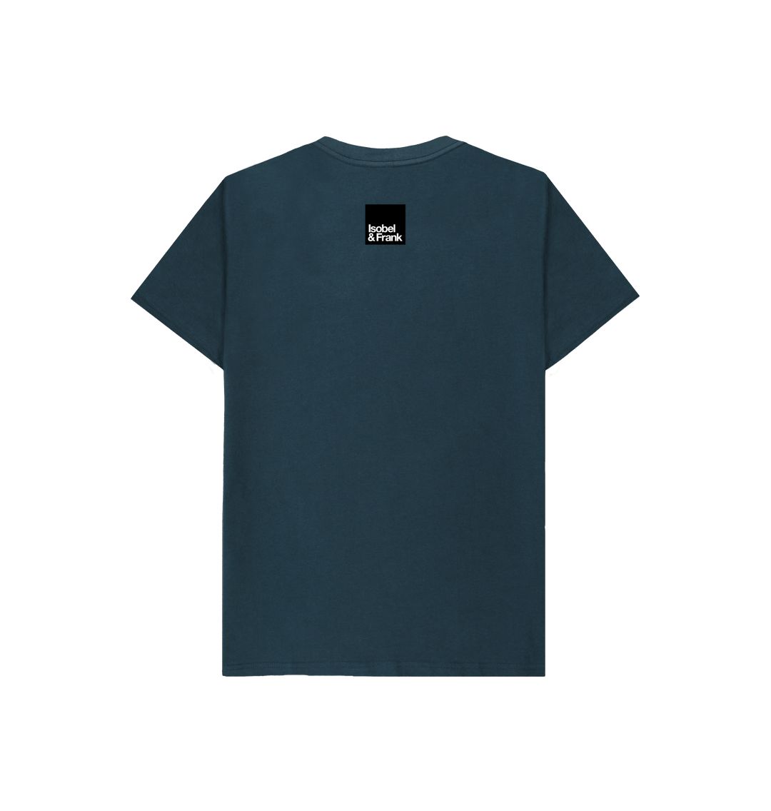Denim Blue Mandarin Kid's T-shirt