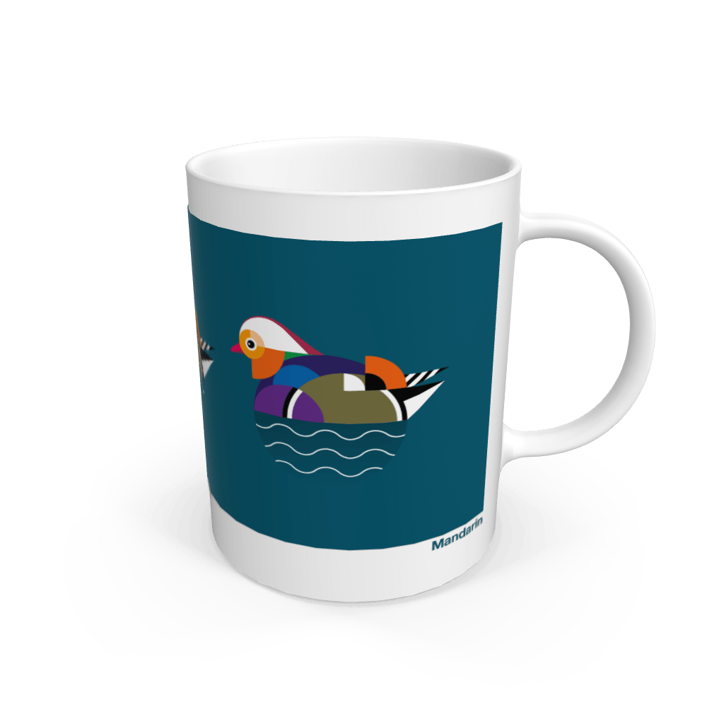 White Mandarin Mug