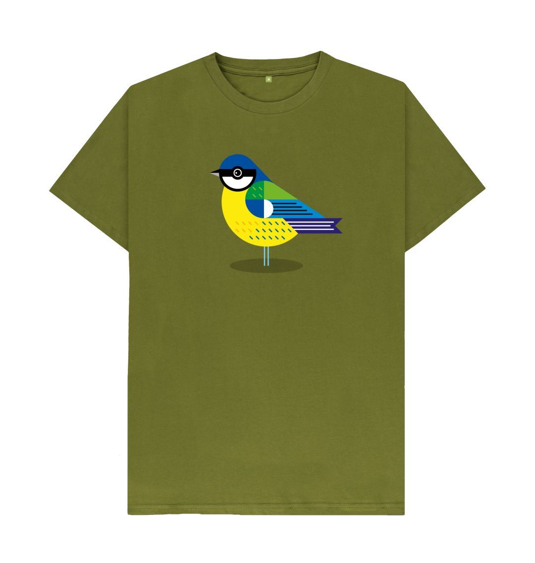 Moss Green WWT Blue Tit