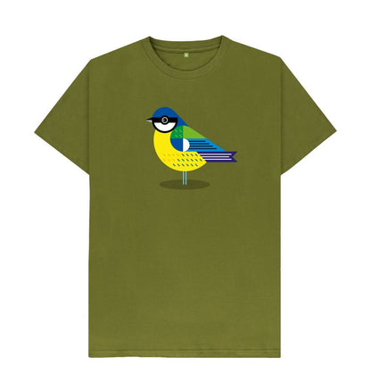 Moss Green WWT Blue Tit