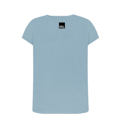 Stone Blue Lapwing Women's Crew Neck T-shirt