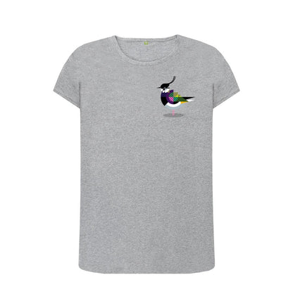 Athletic Grey Lapwing Women's Crew Neck T-shirt