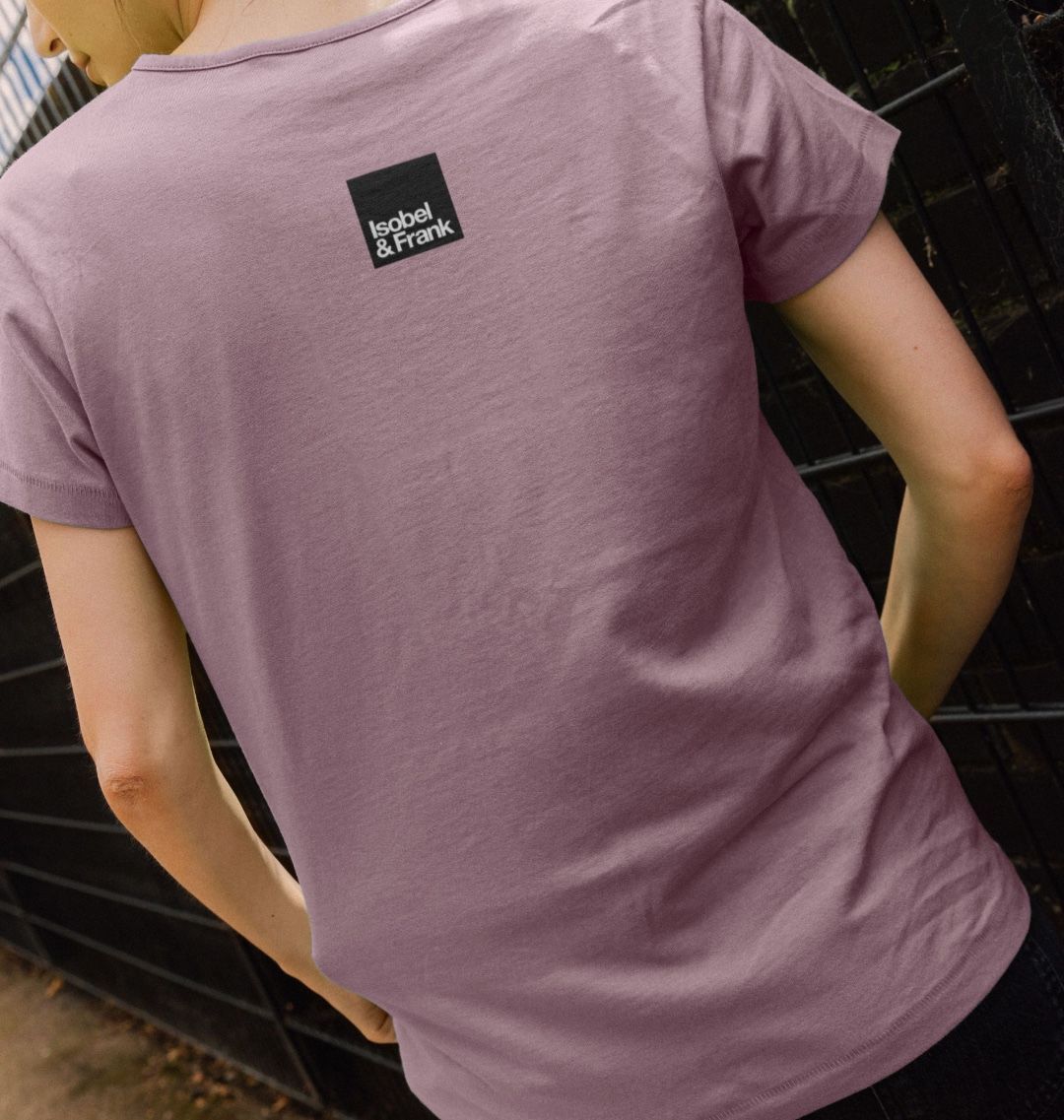 Goldfinch Womens Crew Neck Organic Cotton T-shirt