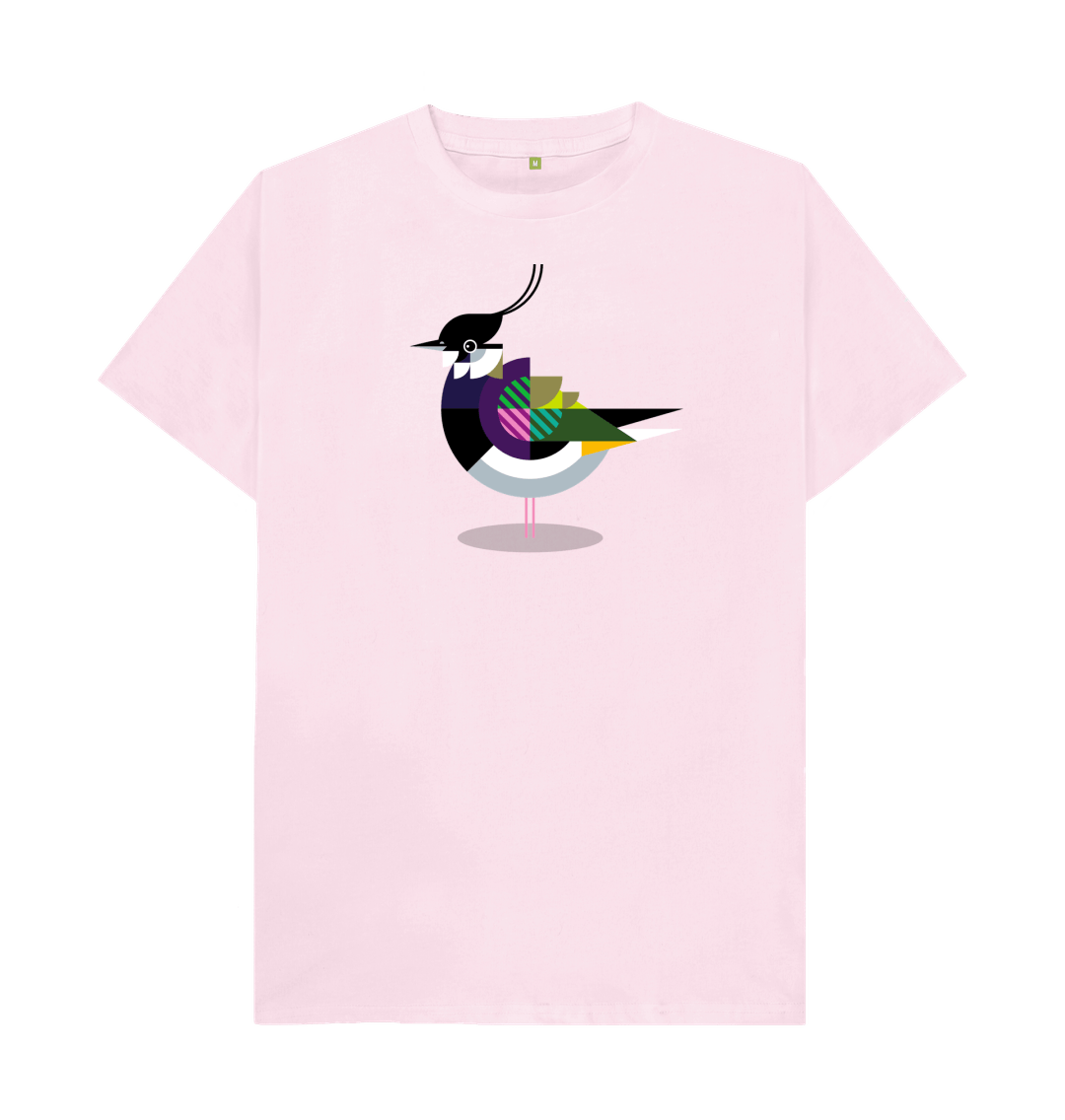 Pink Printed T-shirt Front