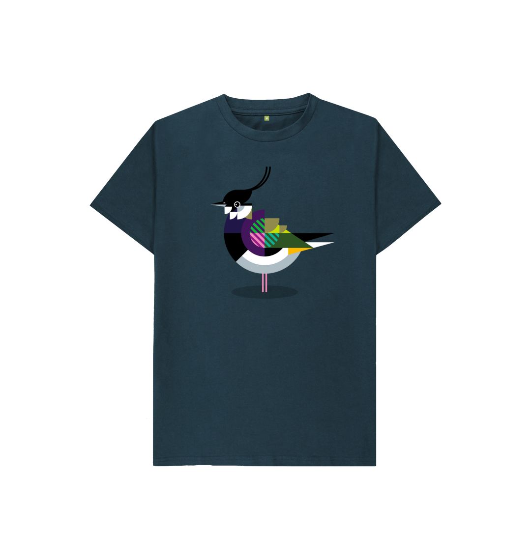 Denim Blue Lapwing Kid's T-shirt