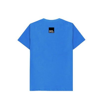 Bright Blue Mandarin Kid's T-shirt