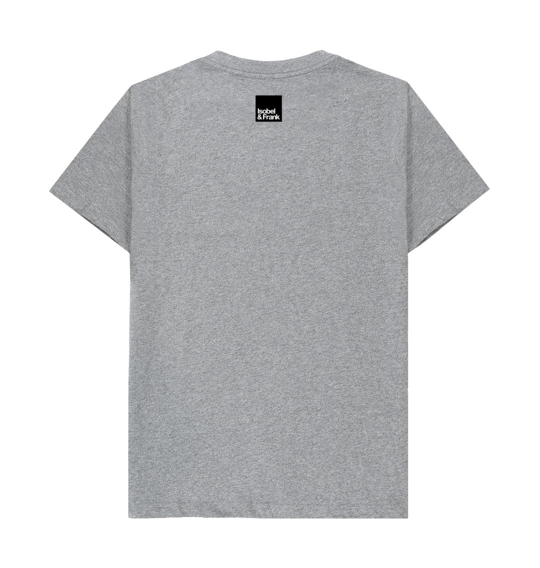Athletic Grey Kingfisher Men's T-shirt