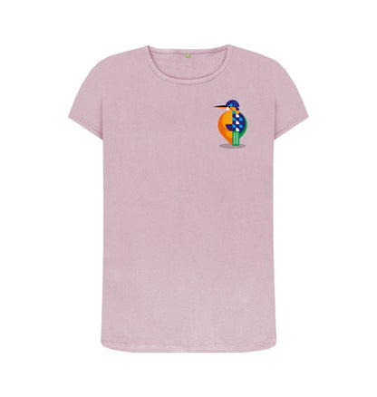 Mauve Kingfisher Women's Crew Neck T-shirt